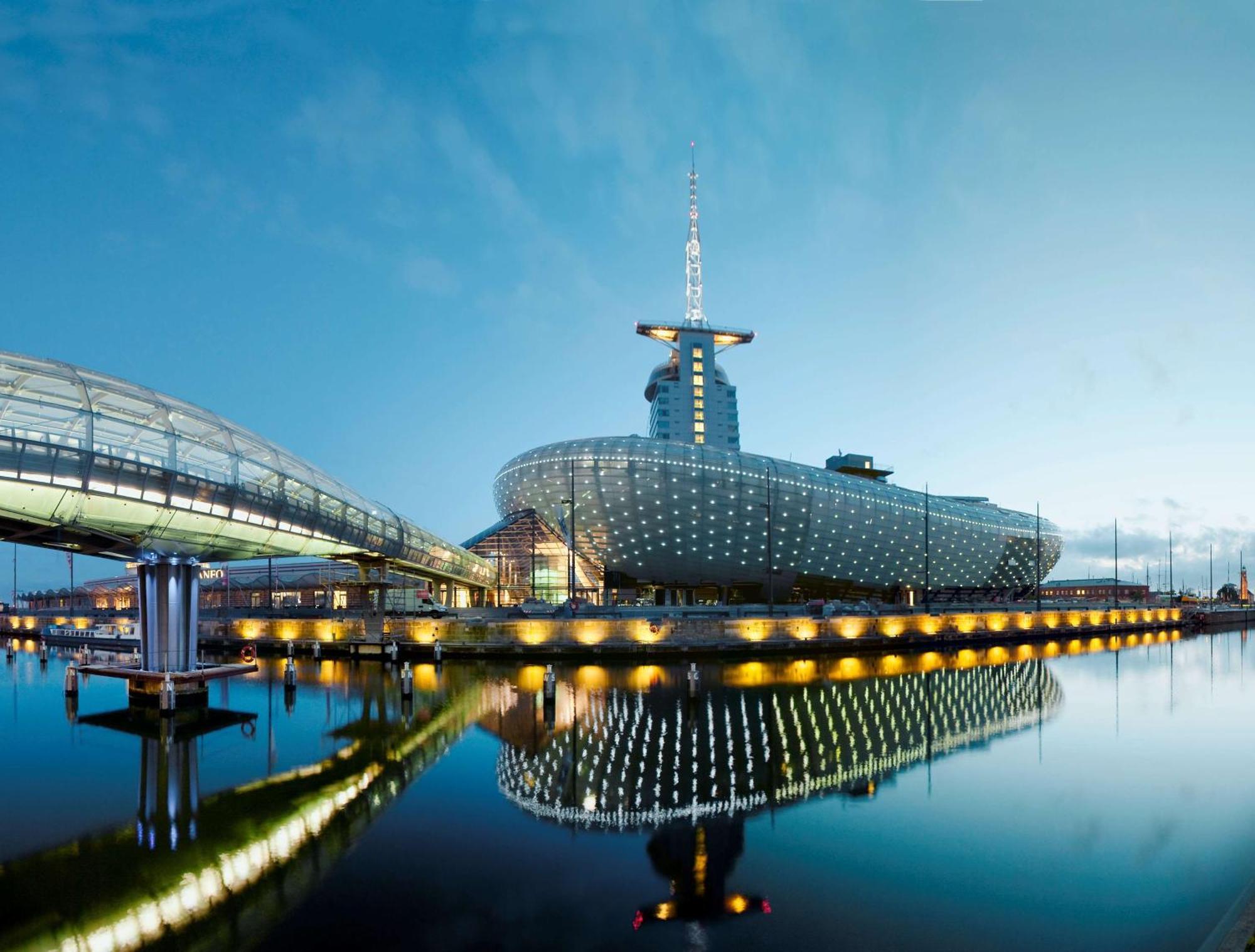 Atlantic Hotel Sail City Bremerhaven Exterior foto